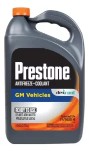 ANTICONGELANTE + REFRIGERANTE PRESTONE DEX-COOL 50/50 (naranjo) 1GAL