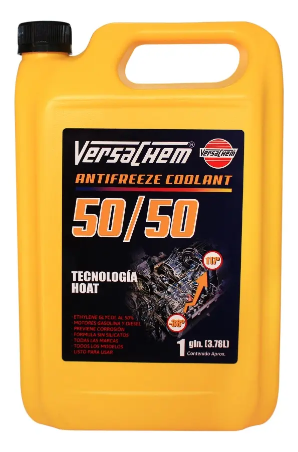 ANTICONGELANTE + REFRIGERANTE VERSACHEM 50/50 1GAL