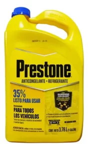 ANTICONGELANTE + REFRIGERANTE PRESTONE 35% 1GAL